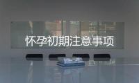 怀孕初期注意事项
